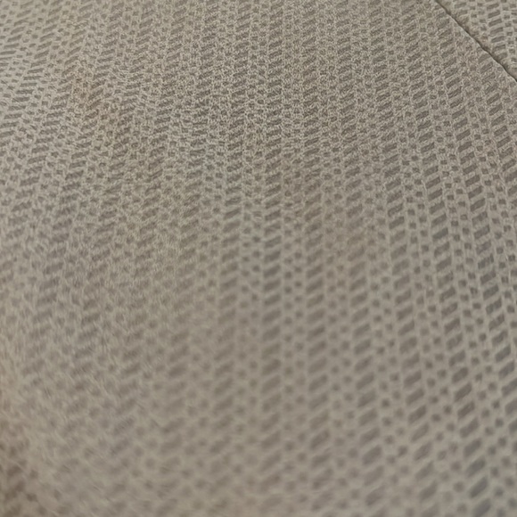 NWOT G.I.L.I. Cloud Open Front Tonal Printed Leather Jacket with Pockets Size 10 - Picture 8 of 14